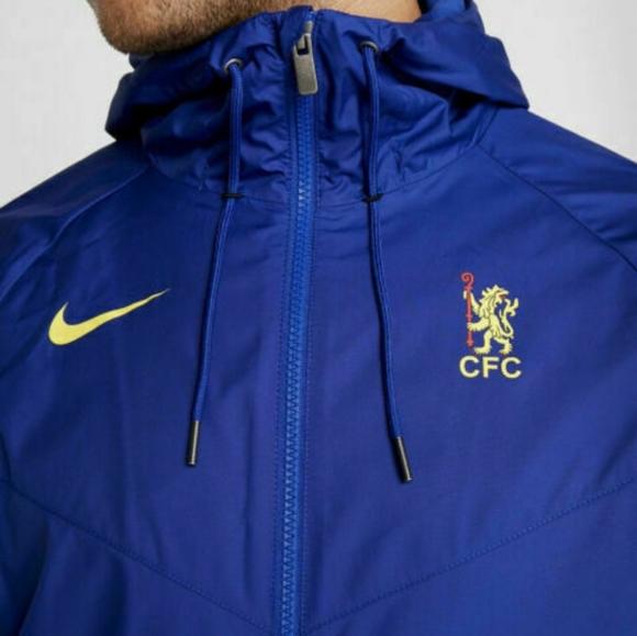 Nike Tech Pack Chelsea F.C. Windrunner Blue Jacket - Picture 9 of 10